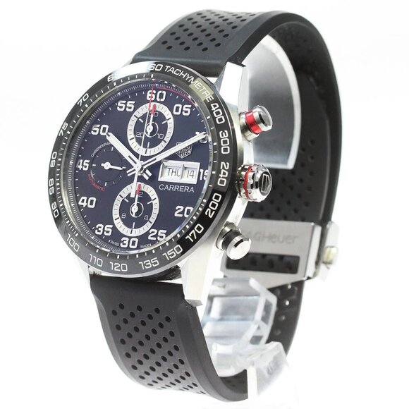 TAG HEUER Carrera CBN2A1AA Chronograph black Dial Automatic Men's Watch_860888 - Picture 1 of 7